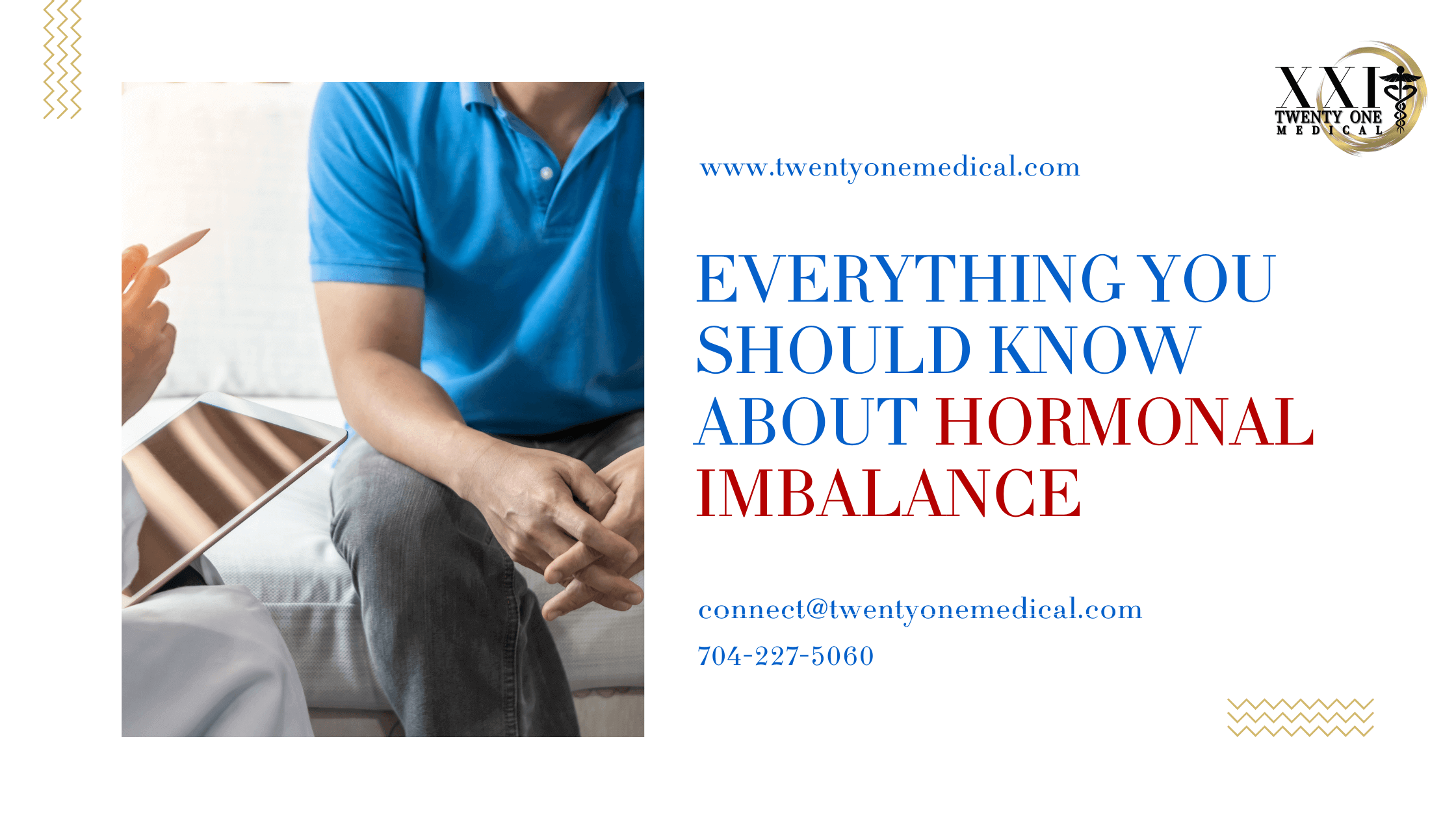 Signs of Hormonal Imbalance in a Man