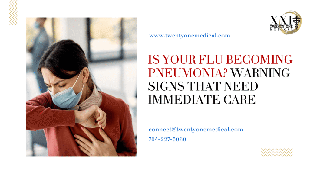 Is Your Flu Becoming Pneumonia? Warning Signs That Need Immediate Care